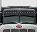 Steel Cut Out Visor Painted wLED Dot Lights